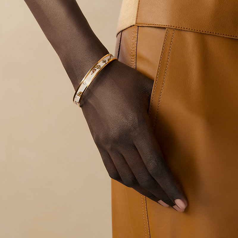 HERMES ブレスレット レ・クレ エナメル エナメルブレスレット-《レ・